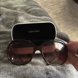 Calvin Klein Women's Black Sunglasses